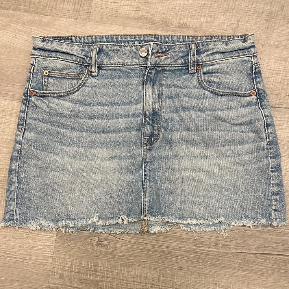 American Eagle Denim Mini Skirt